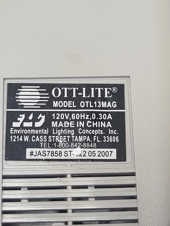 Ott-Lite Portable Task Lamp 2x Zoom, Otl13mag - Picture 8 of 9